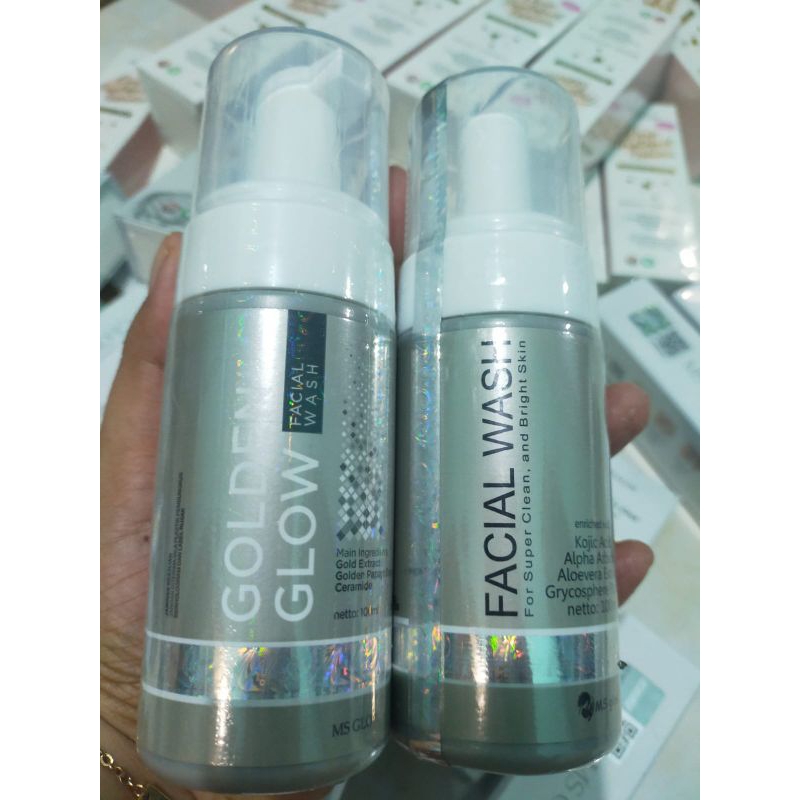 Facial wash ms glow / sabun MS GLOW / sabun beauty / sabun golden glow (Acne)