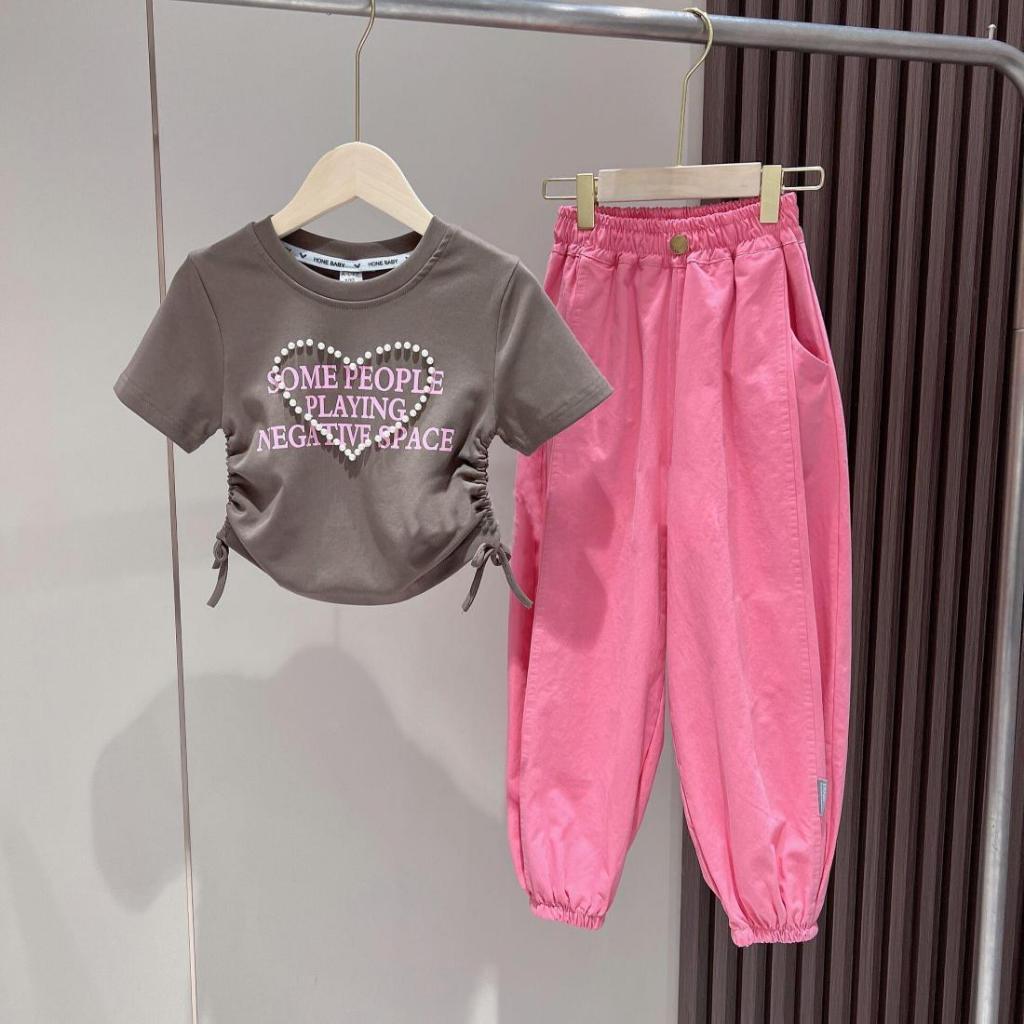 SETELAN BAJU CROP ANAK PEREMPUAN TERBARU / SET PAKAIAN ANAK TANGGUNG PEREMPUAN / SET OUTFIT CROP ANA