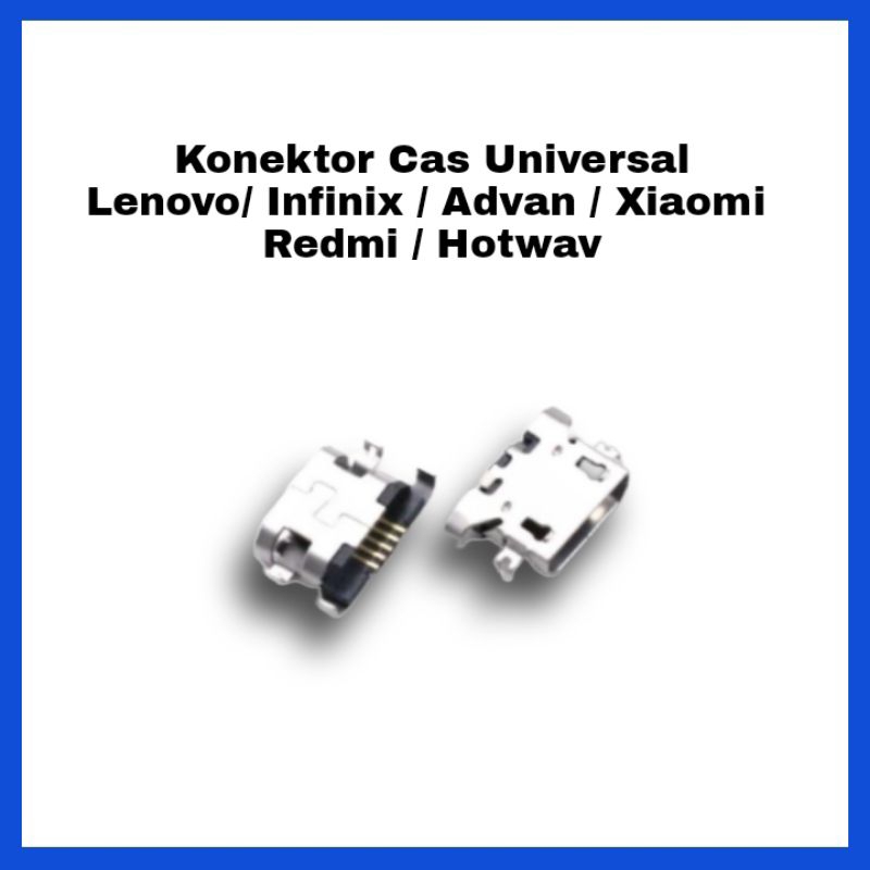 Konektor Cas Universal Lenovo A850/ Hotwav/ Advan / Infinix / Redmi