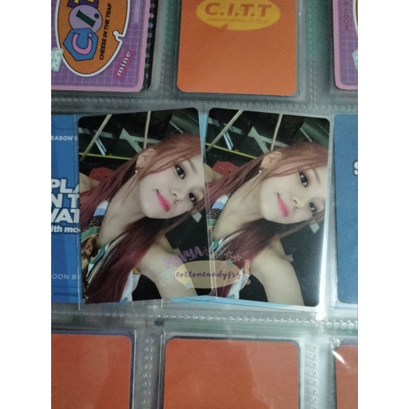 umji viviz sumvib summer vibe official album photocard pc gfriend