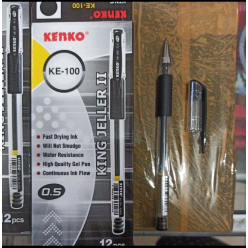 

Pulpen kenko KE 100 warna hitam