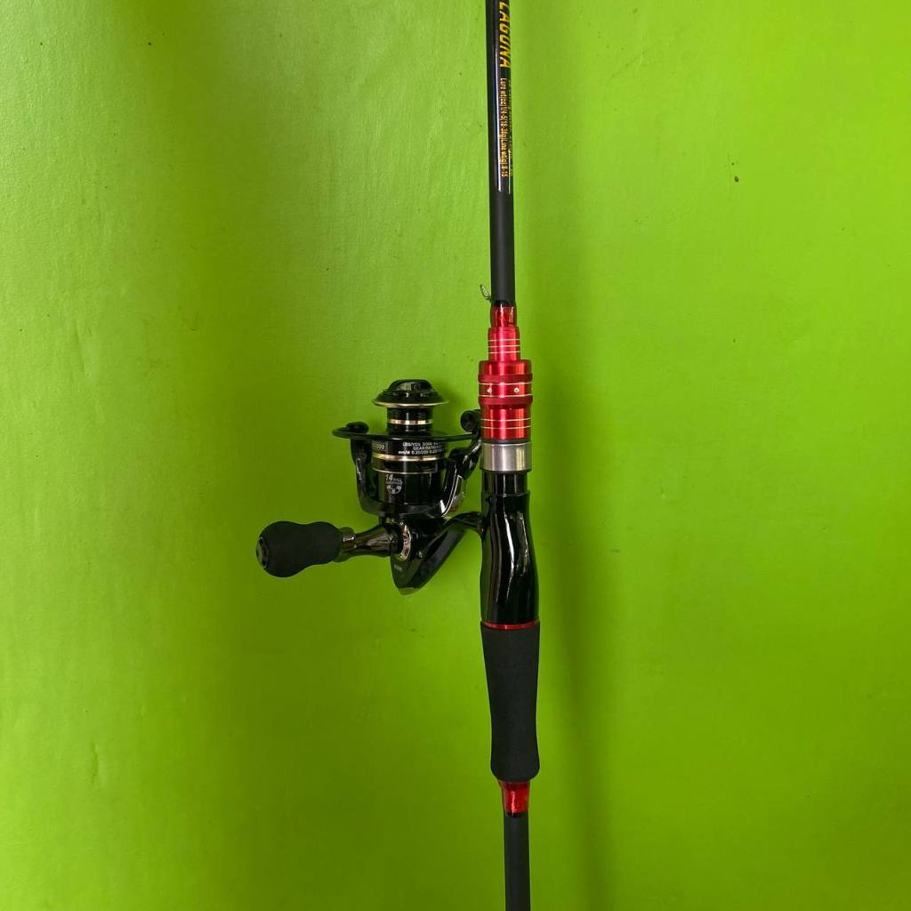 Set LAGUNA Joran Dan Reel Pancing Kolam Empang
