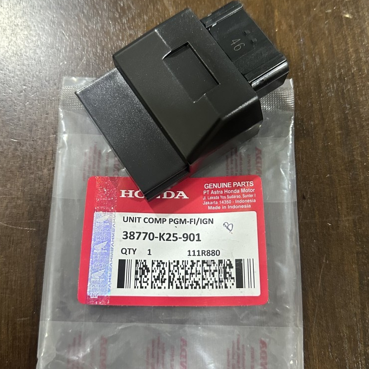 B K25 CDI ECU ECM MOTOR BEAT FI F1 2013 STATER KASAR NON ESP PGM UNIT