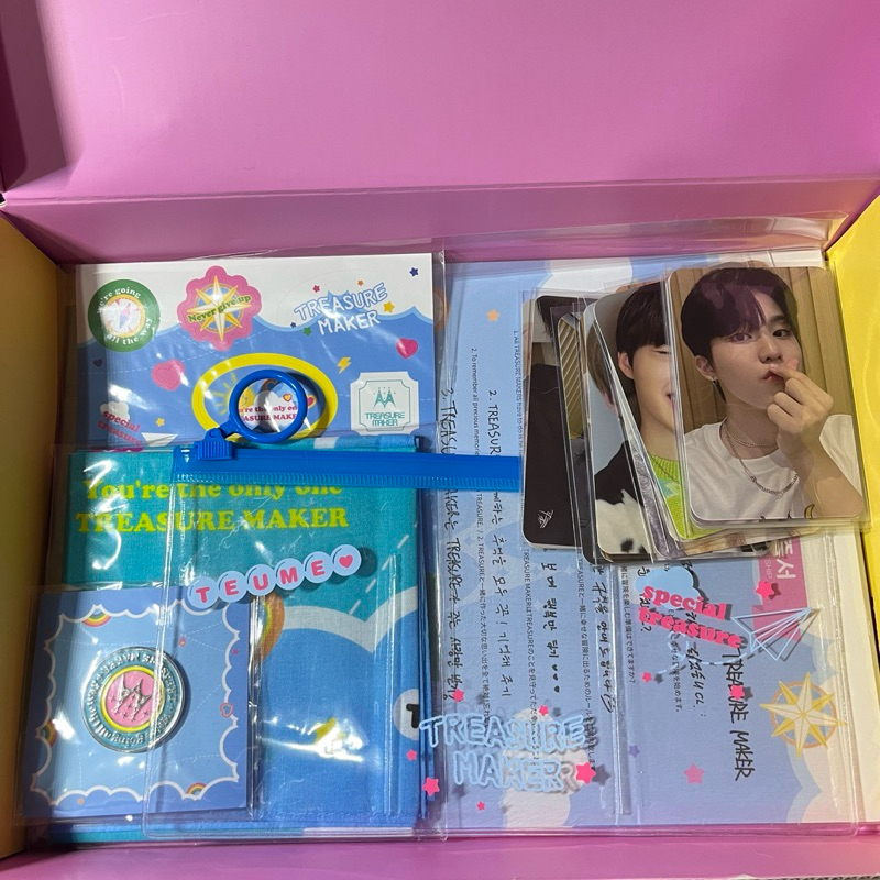 treasure makers 1st membership kit weverse (fullset)