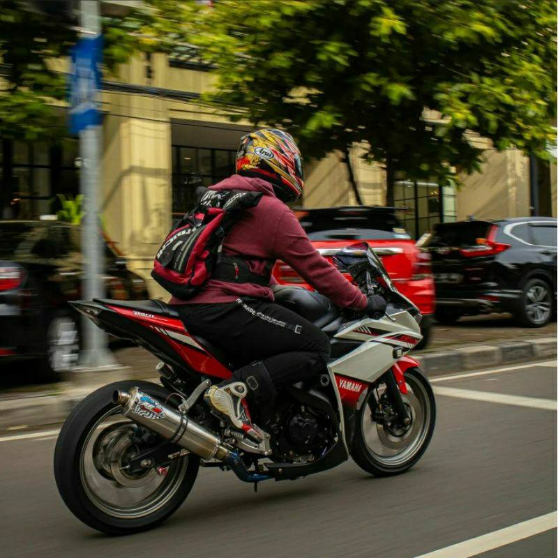 knalpot silincer A6-R PERFORMANCE GP LEGGERA OVAL V1 35CM