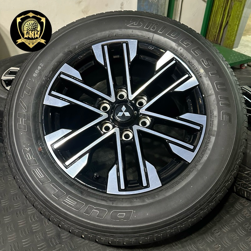 VELG RING 18 ORIGINAL MITSUBISHI OEM PAJERO DAKAR FORTUNER STRADA R18