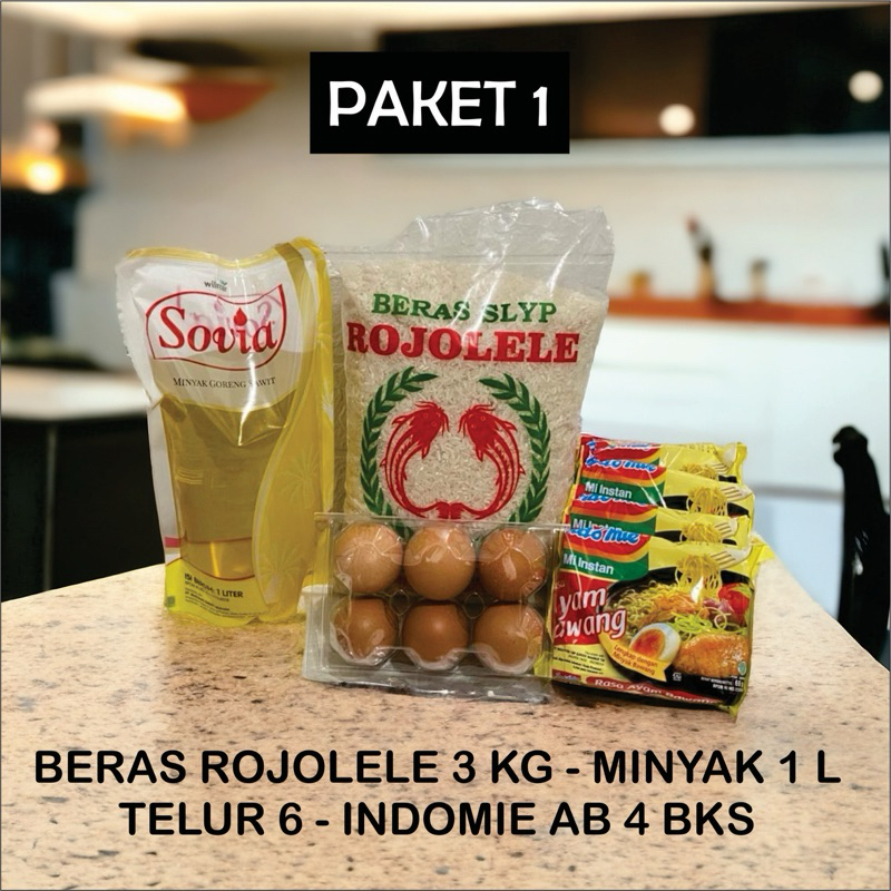 

Paket Sembako Tanpa Beras