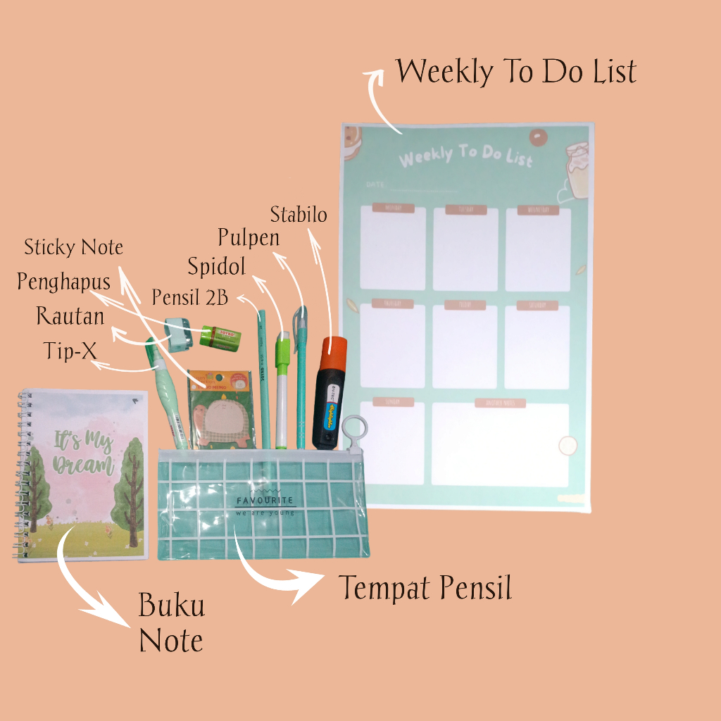 

PAKET ALAT TULIS PRODUKTIF 12 IN 1