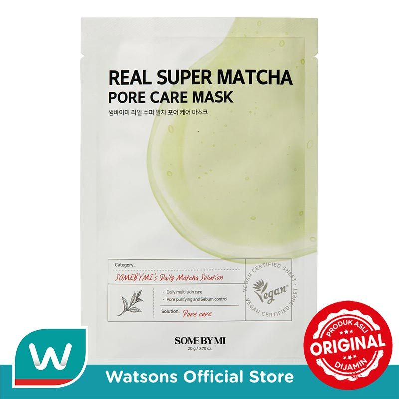 Some By Mi Real Super Matcha Pore Care Mask 1's