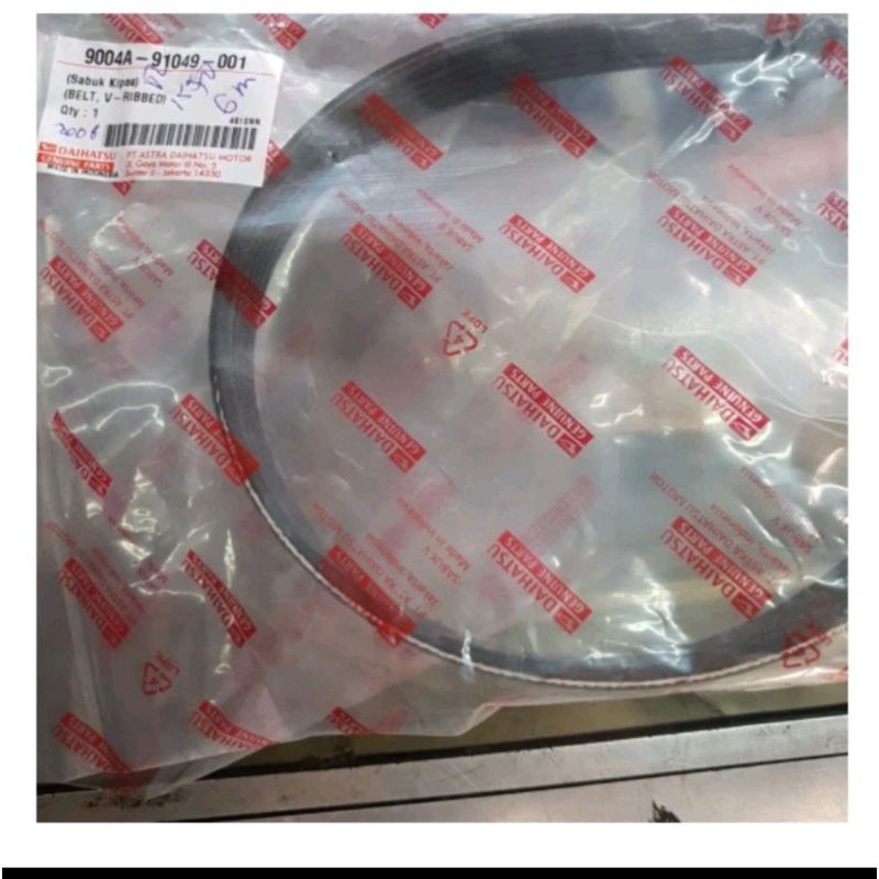 tali kipas gran max 1.3 6pk1570 original.van belt gran max