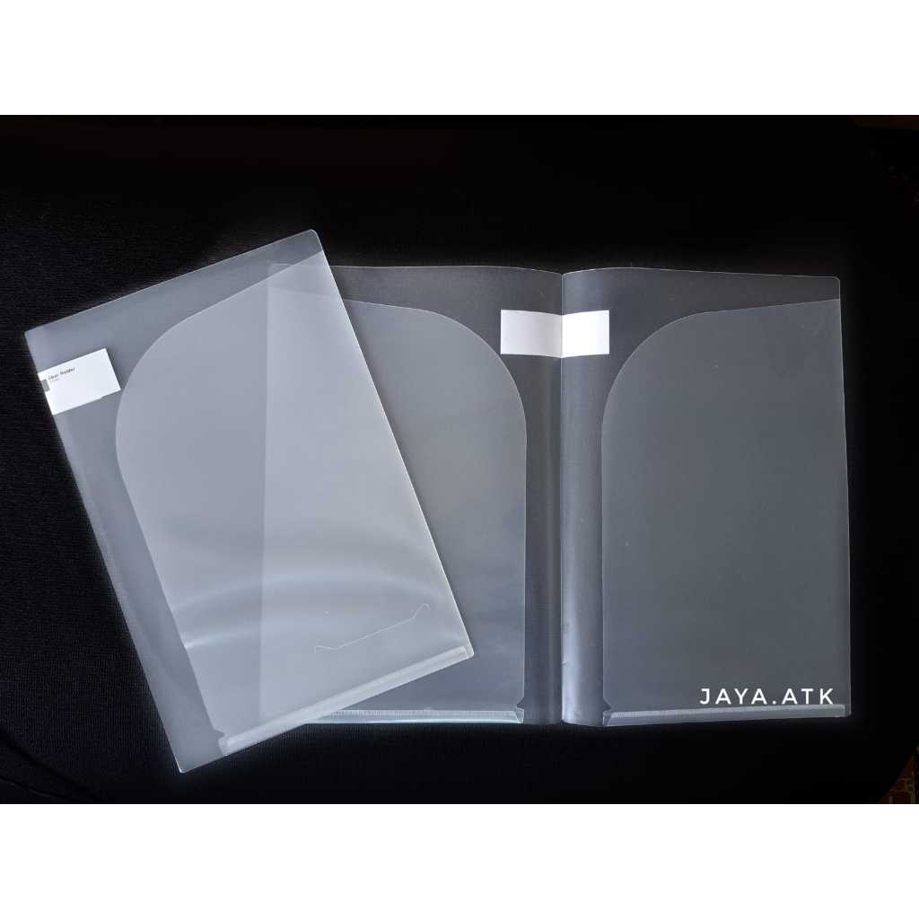

MAP L DOKUMEN FOLIO F4 SELIP SEKAT 2 SISI DOUBLE CLEAR SLEEVE HOLDER