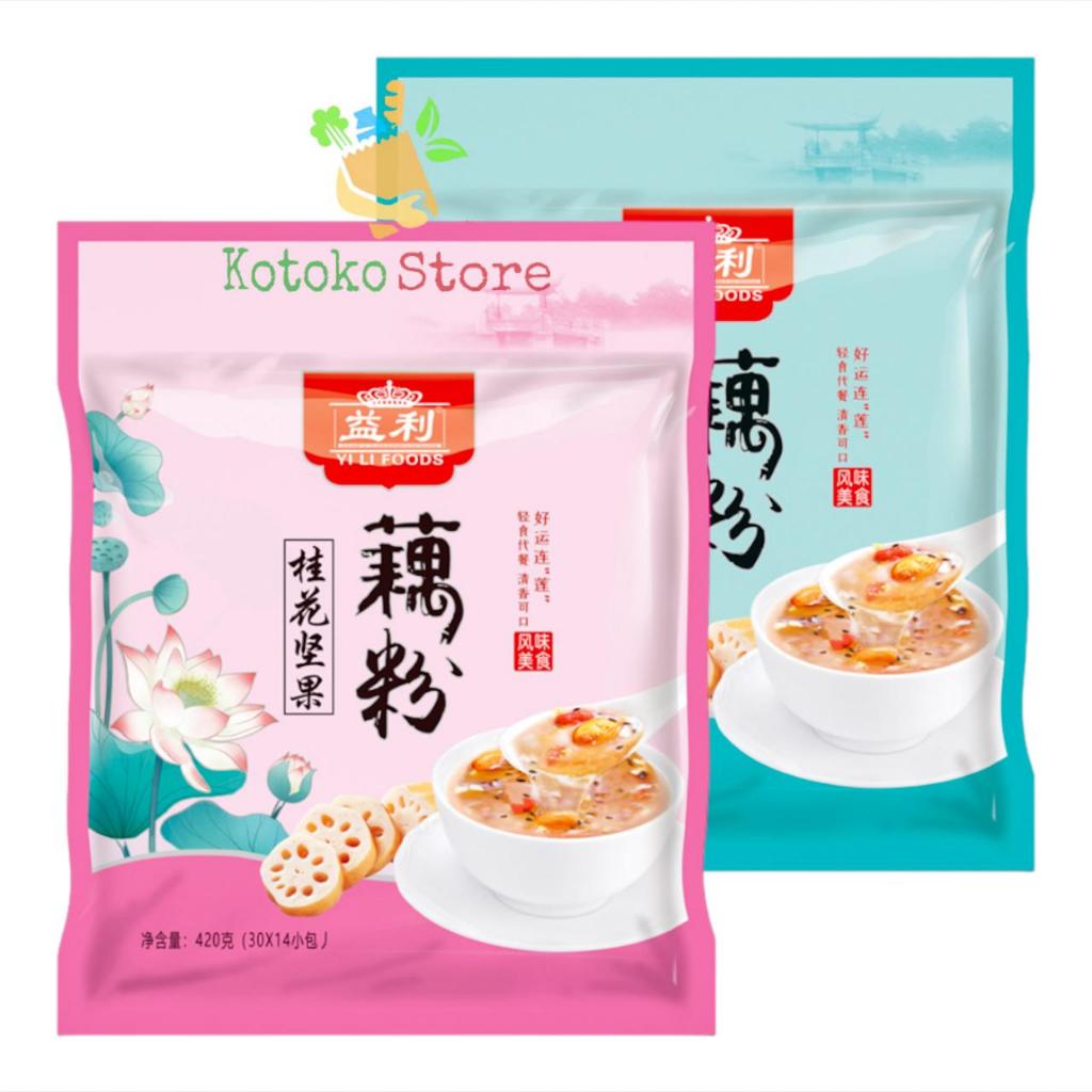 

Yi Li Foods Lotus Root Powder / Yili Food Minuman Serbuk Akar Teratai 420gr