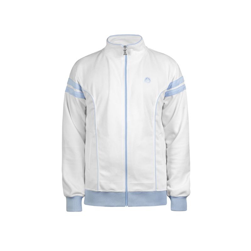 Prung Younde Jaket Tracktop Warna Putih Training Jacket