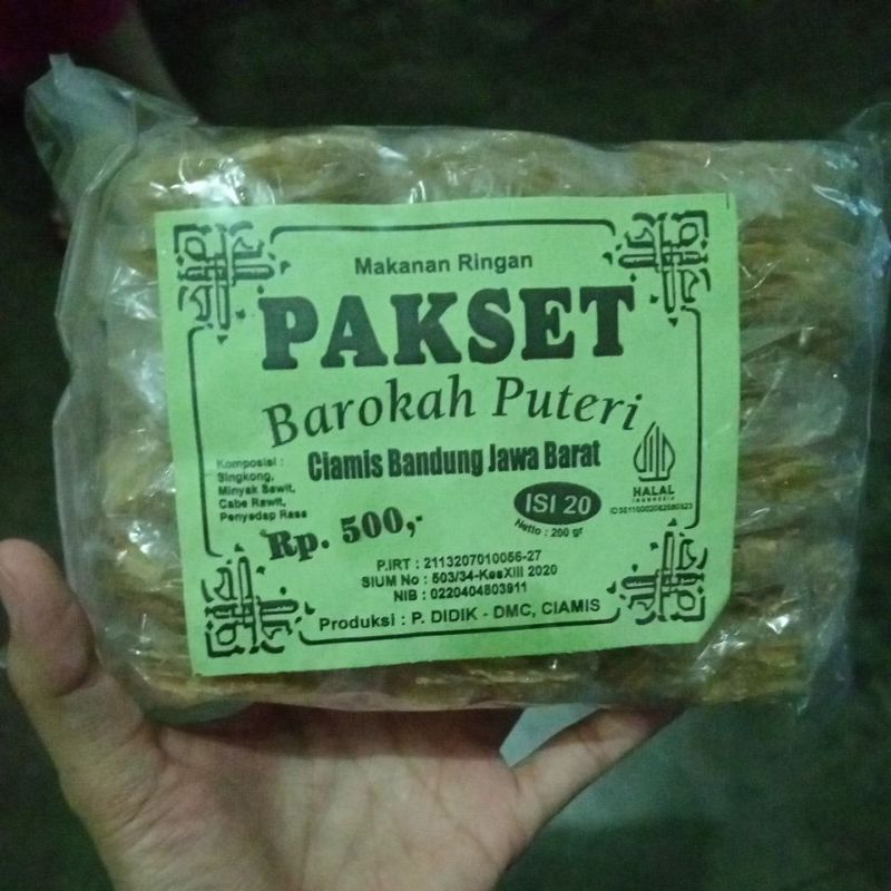 

pakset barokah putri