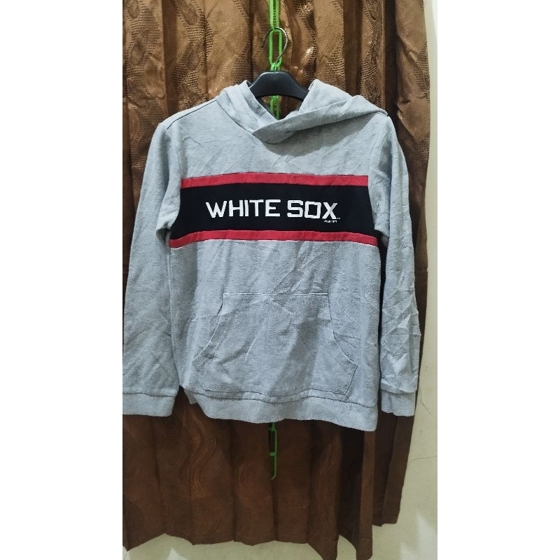 HOODIE MAJOR LEAGUE BASEBALL WHITE SOX