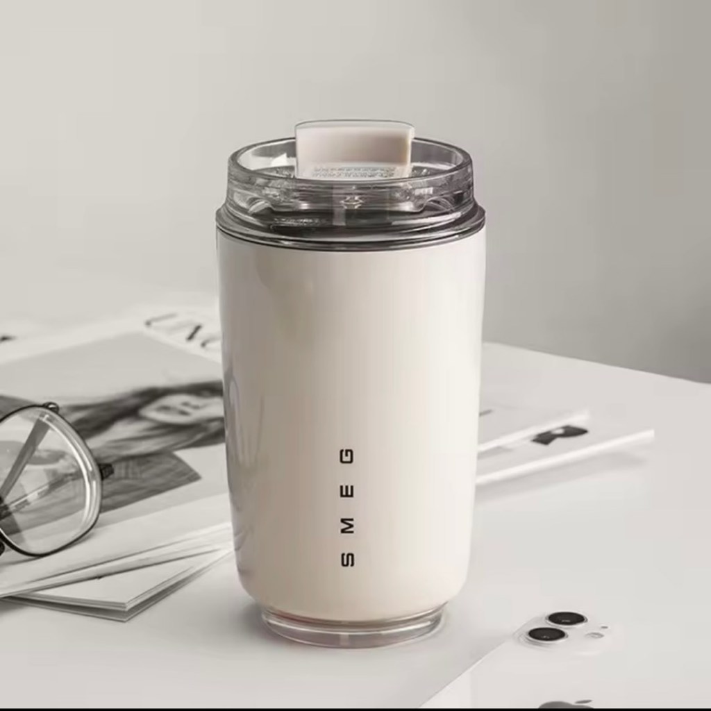 Tumbler Smeg Coffee Mug Thermos Stainless Steel Mug Kopi 240ml