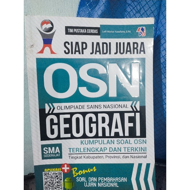 

preloved buku olimpiade OSN GEOGRAFI SMA materi lengkap (jual murah/butuh uang)