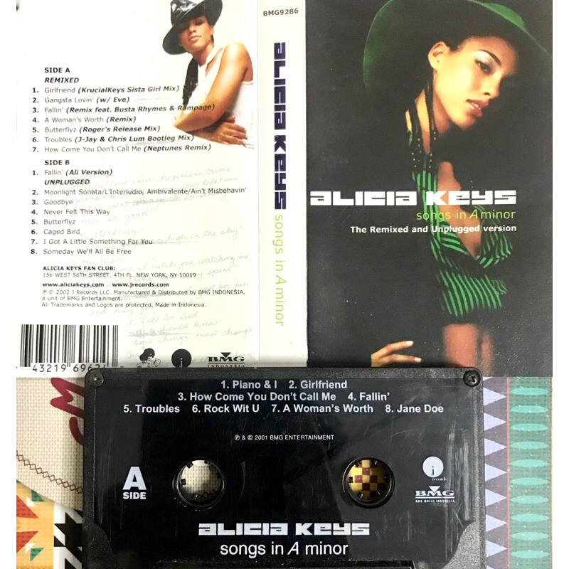 KASET PITA ALICIA KEYS (BEDA COVER)