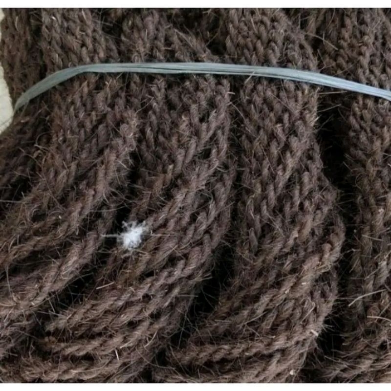 tali ijuk aren tambang ijuk hitam/tali bambu/Gasebo