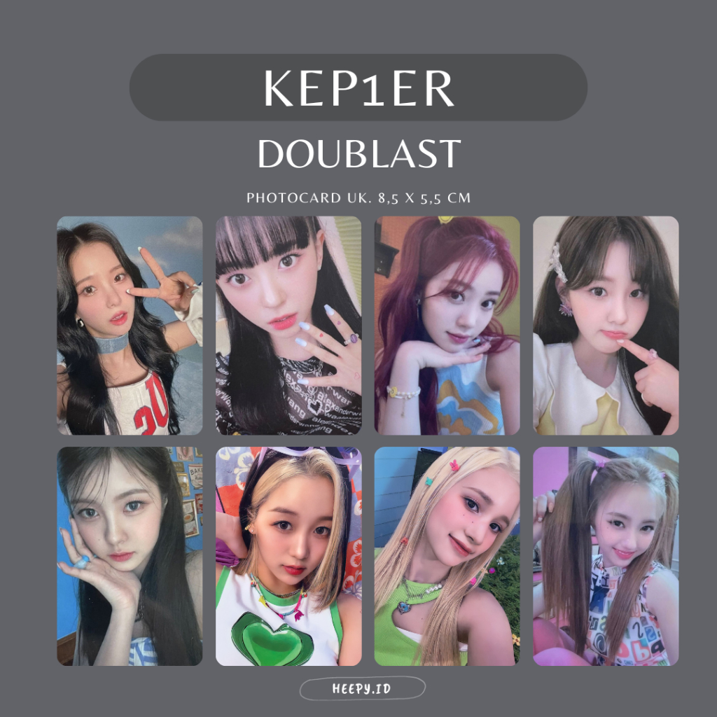 [KEP1ER] UNOFFICIAL PHOTOCARD KEP1ER DOUBLAST