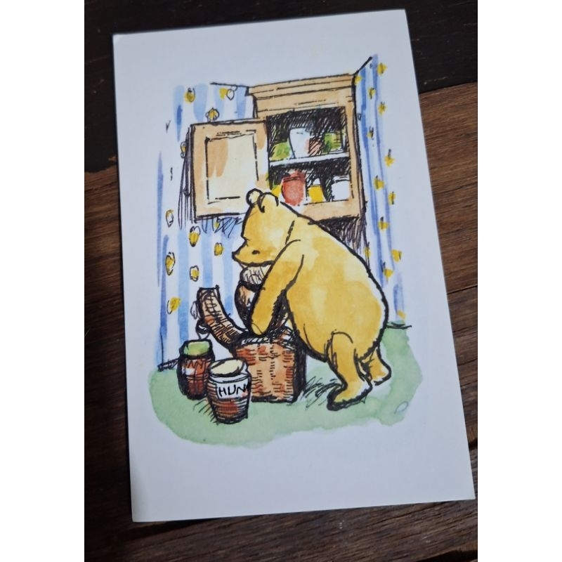 

kartu pos winnie pooh/winnie pooh postcard