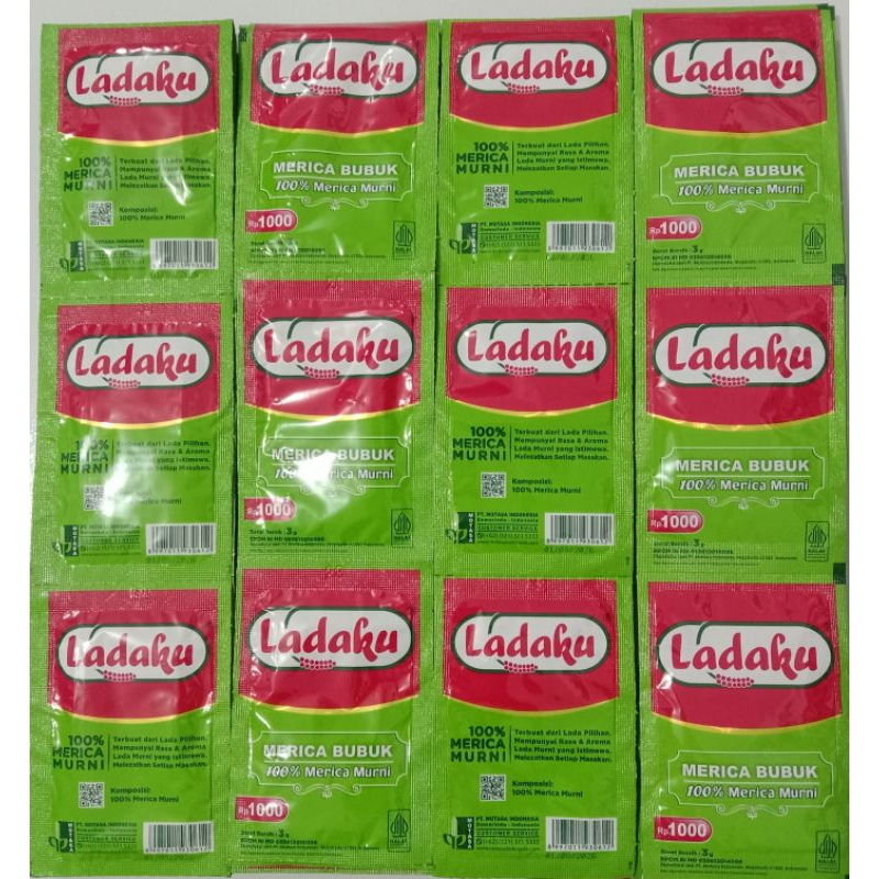 

Ladaku promo 1 renteng isi 12 sachet