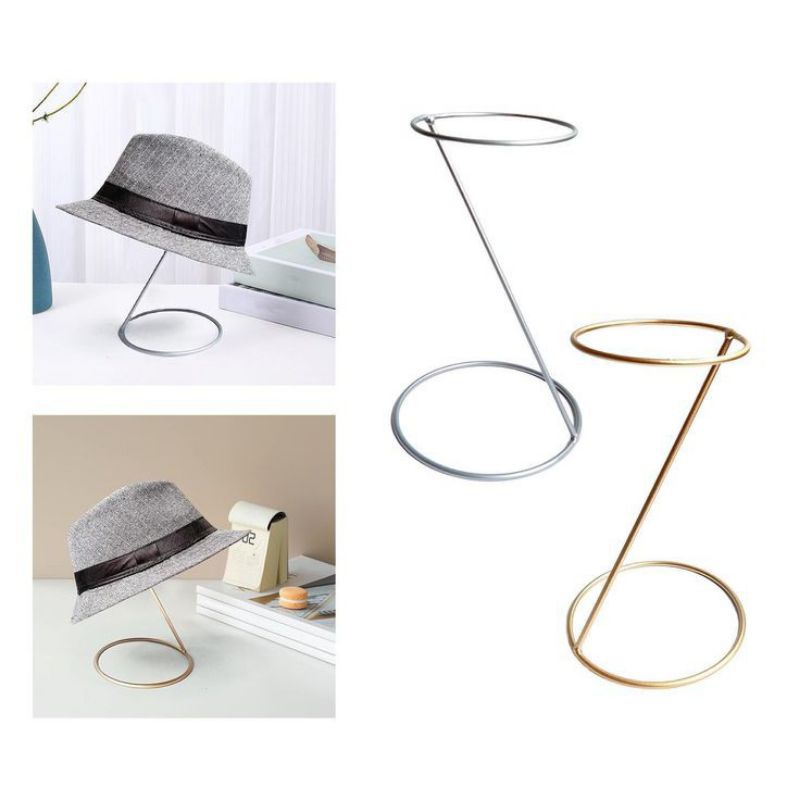 stand display topi/tempat menggantungkan topi/ gantungan topi