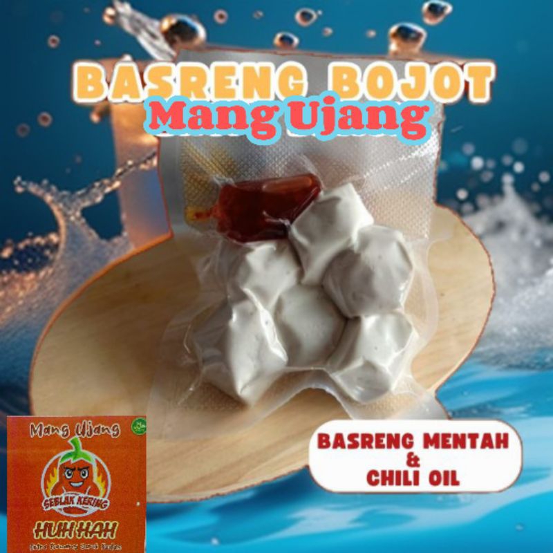 

BASRENG GEMOY BASRENG BOJOT MENTAH ISI 6 + CHILI OIL, PENYEDAP RASA DAN DAUN JERUK