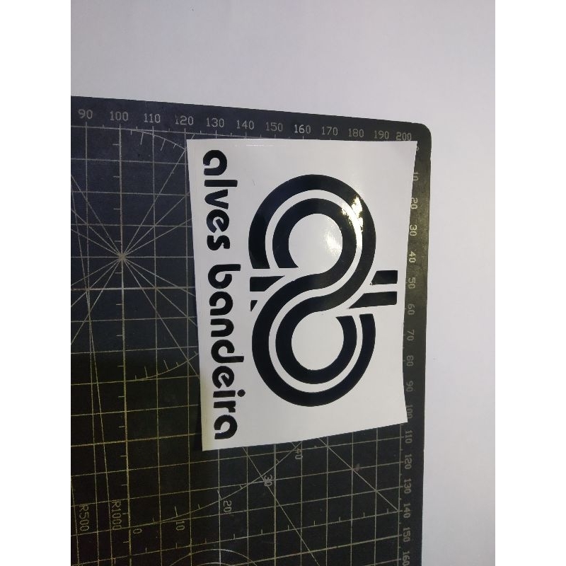 

cutting stiker alves bandeira