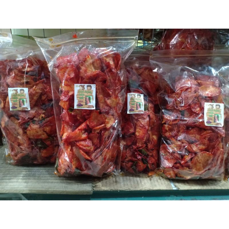 

KERIPIK SINGKONG BALADO CAP ENAK