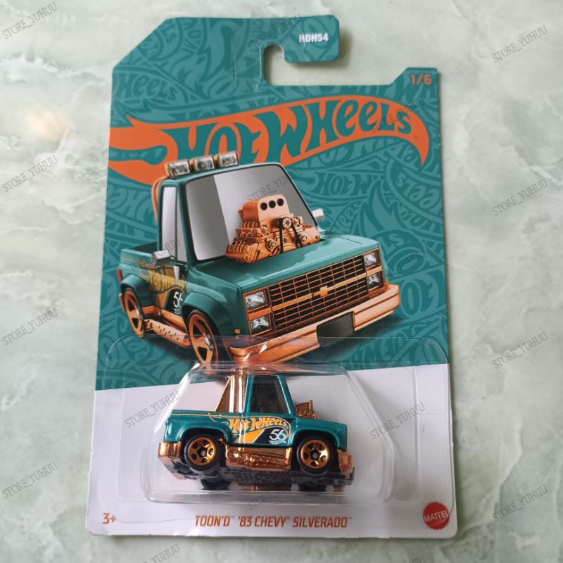 TOON'D 83 CHEVY SILVERADO (HOT WHEELS)