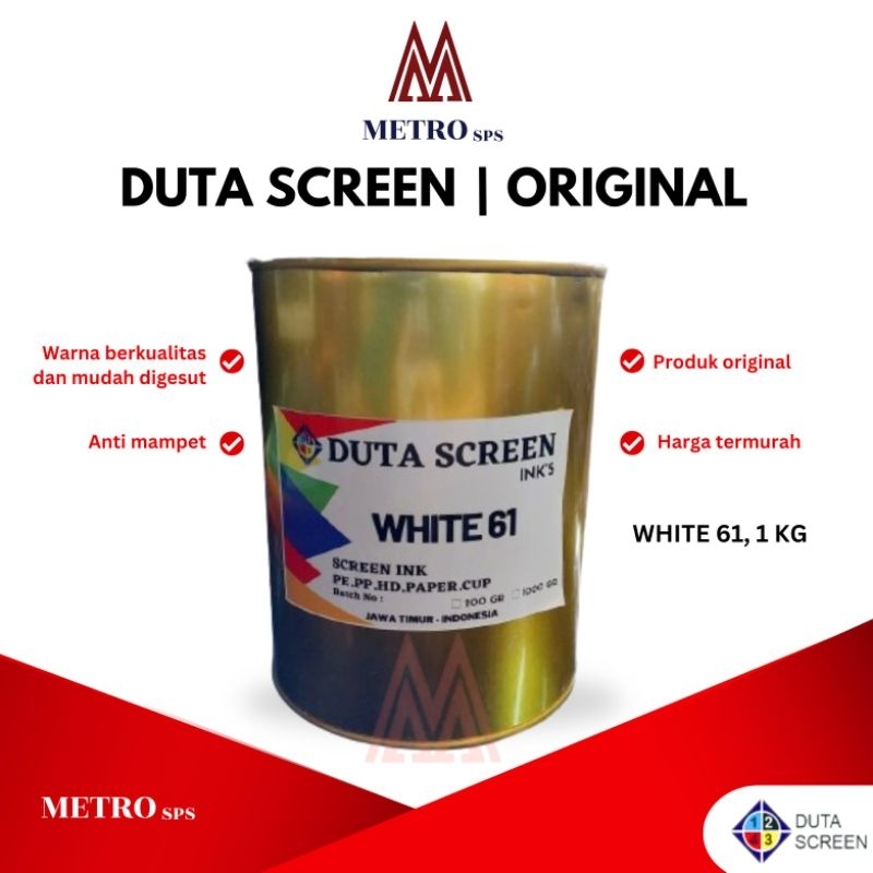 

Dutascreen 61 white