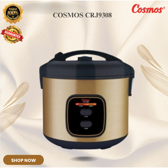 COSMOS RICE COOKER NON STICK CRJ9308 2L/CRJ-9308/CRJ 9308/CRJ-9308/CRJ9308/ORIGINAL BERGARANSI RESMI