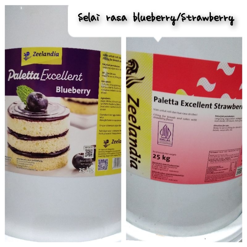 

ZEELANDIA PALETTA EXCELLEND SELAI STRAWBERRY/BLUEBERRY REPACK 500 GR