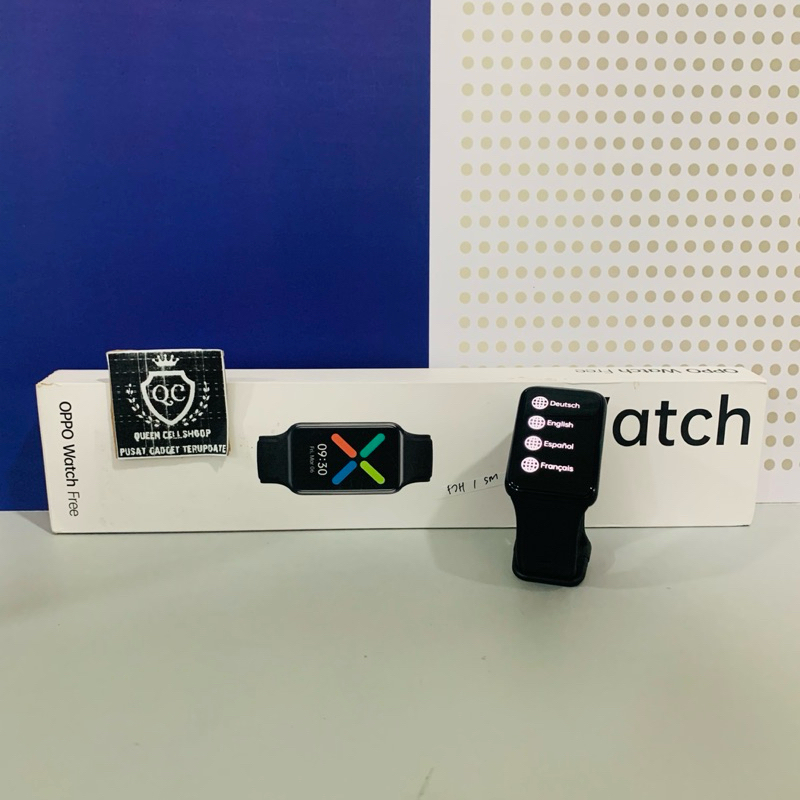 SMART WATCH OPPO WATCH FREE SECOND FULLSET