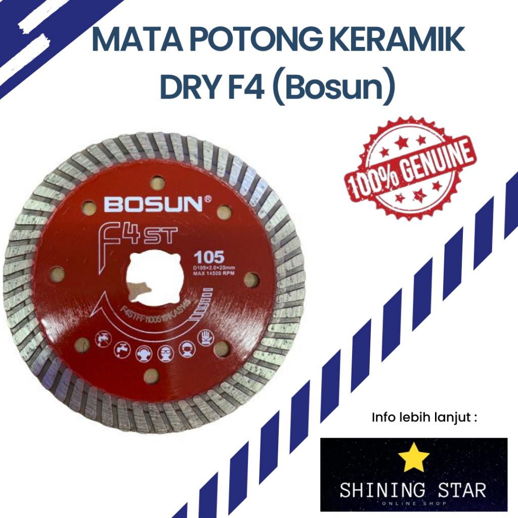 Mata Potong Bosun F4 ST (F4ST) / Mata Potong Bosun F2 CE (F2CE)