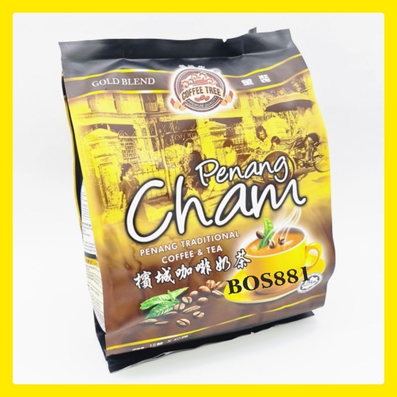 

Minimuman Penang cham Coffee & Tea isi 15 sachets