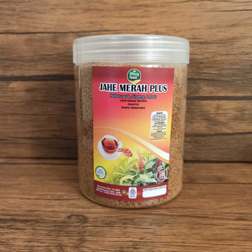 

ILFAZY FOOD Minuman Jahe Merah Instan 500 gram