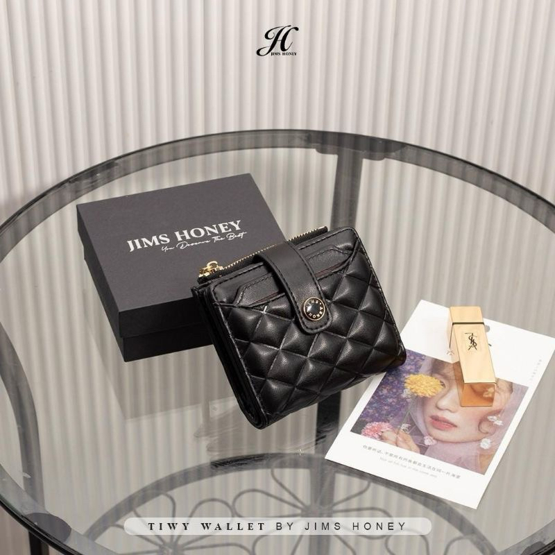 JIMS HONEY KALU WALLET FREE BOX dompet lipat kecil wanita import murah terbaru bisa buat kado