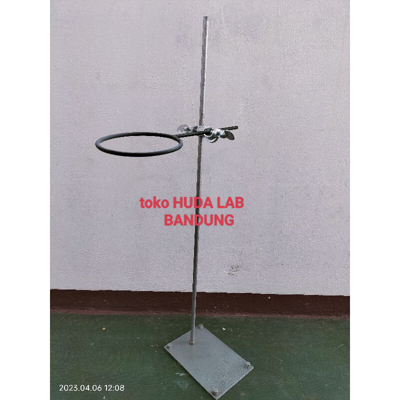 statif klem ring untuk corong pisah 500ml