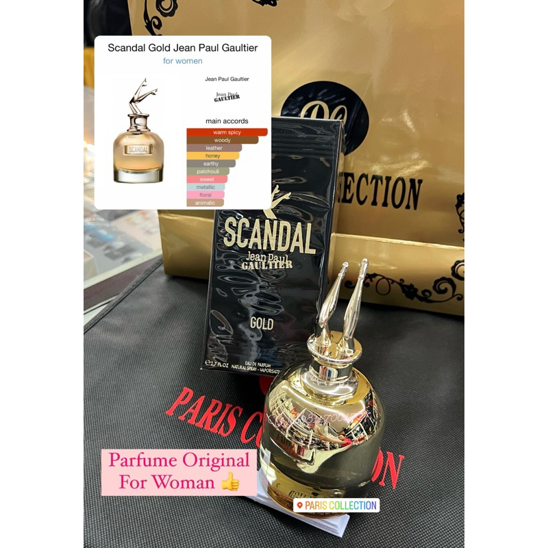 parfume JPG scandal 80ml woman original