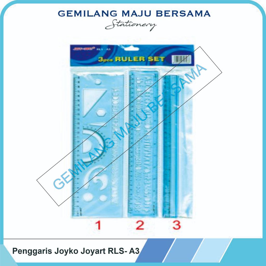 

Penggaris Set Joyko Joyart RLS- A3