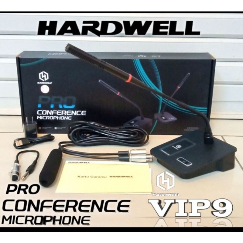 MIC PODIUM MIC MEJA HARDWELL VIP 9 MIC HARDWEL PODIUM ORIGINAL HARDWELL