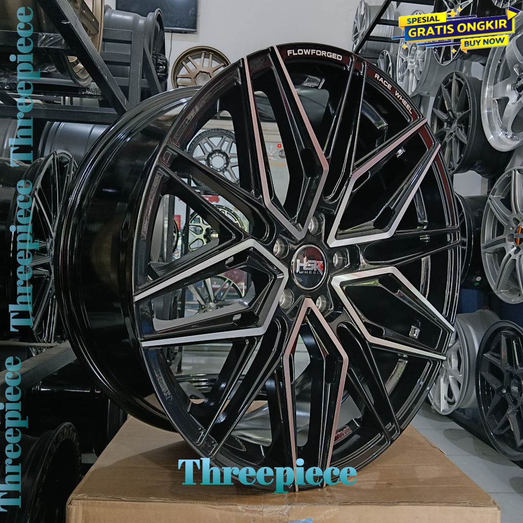 HSR LAMIKA velg ring 20 lebar 85 et 40 lubang 5 |velg mobil alphard, crv, hrv, terios ring 20