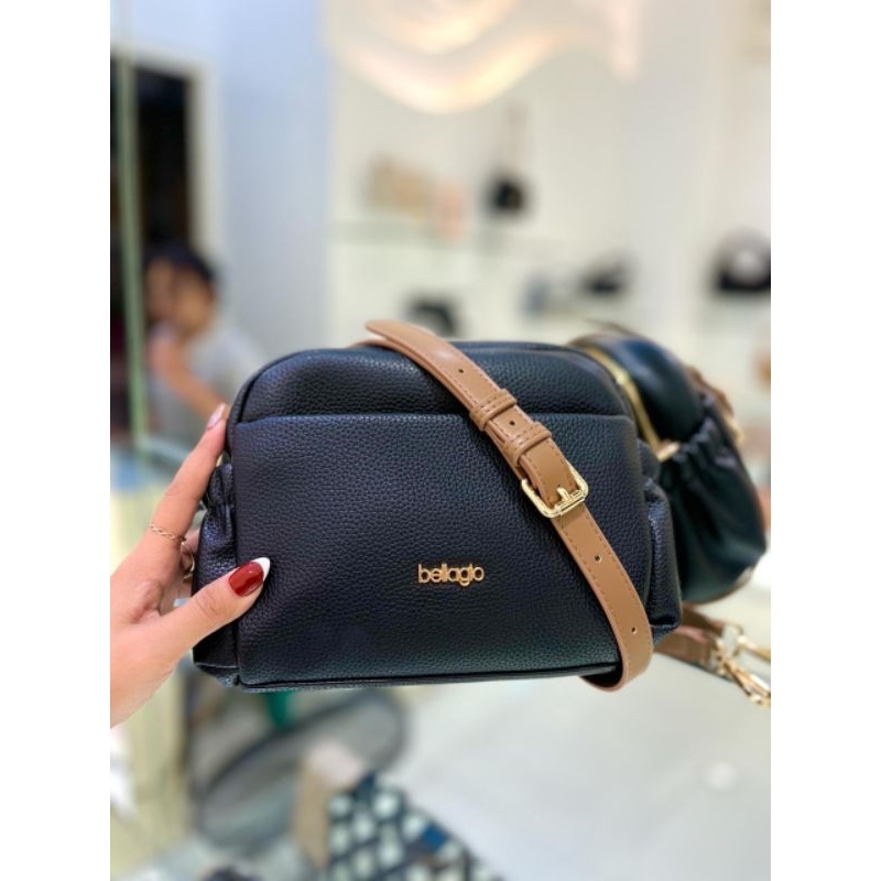 Tas bellagio preloved - tas bellagio/tas bellagio sling bag/tas bellagio hitam/cluth bellagio/tas be