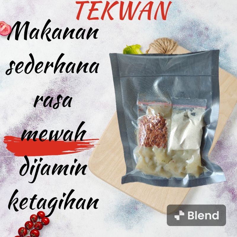 

tekwan kering makanan instan jajanan enak gurih viral