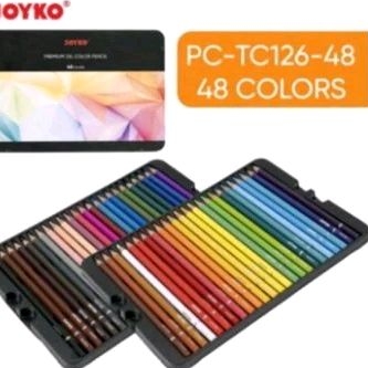 

Premium Oil Color Pensil Warna Joyko CP-TC126-48