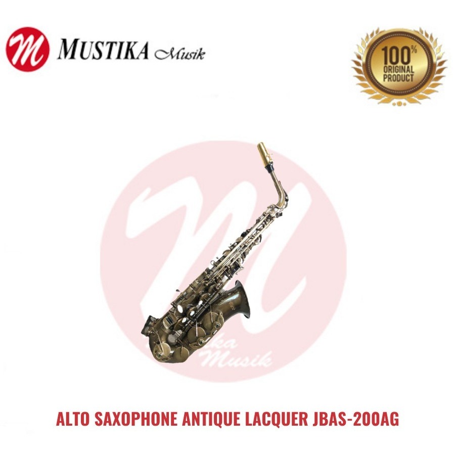 KNIGHT ALTO SAXOPHONE ANTIQUE LACQUER JBAS-200AG