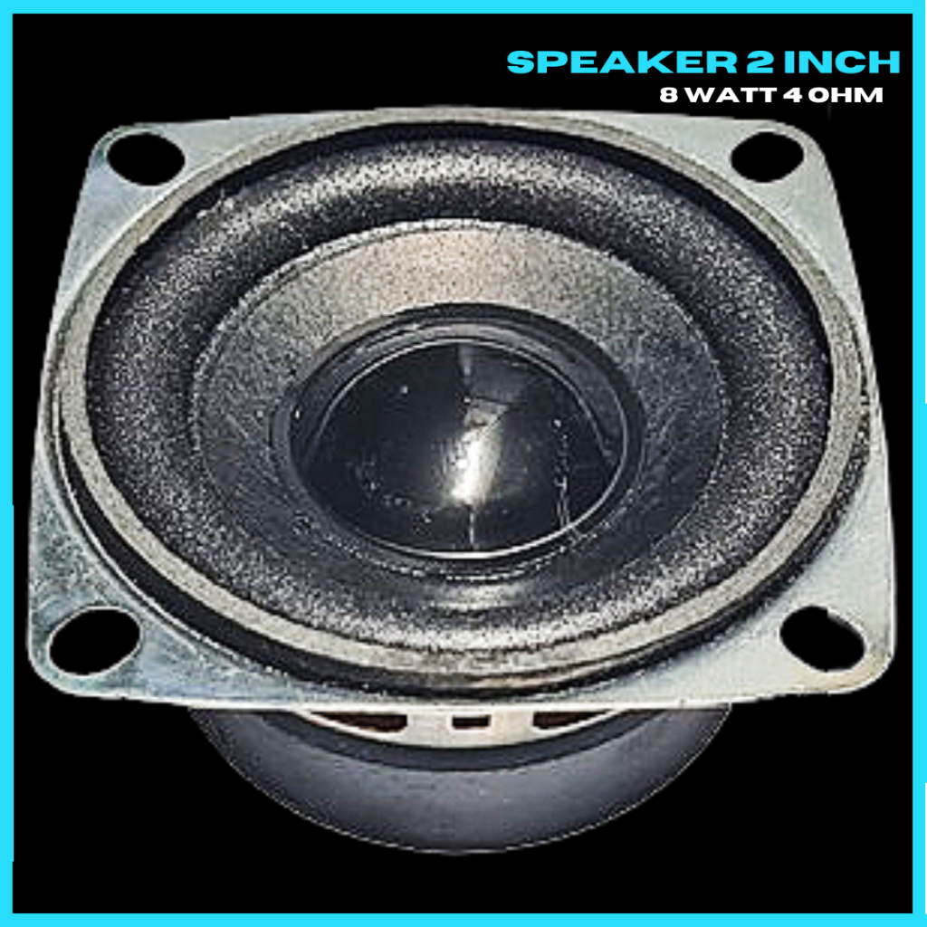 Speaker 2 Inch Full Range Bass Hifi 8 Watt 4 Ohm Murah