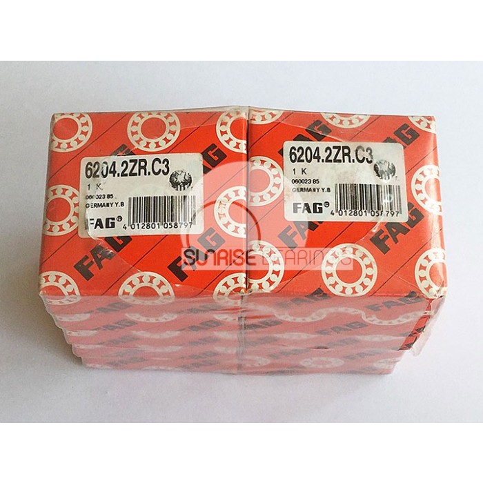 Deep Groove Ball Bearing FAG 6204 2ZR C3